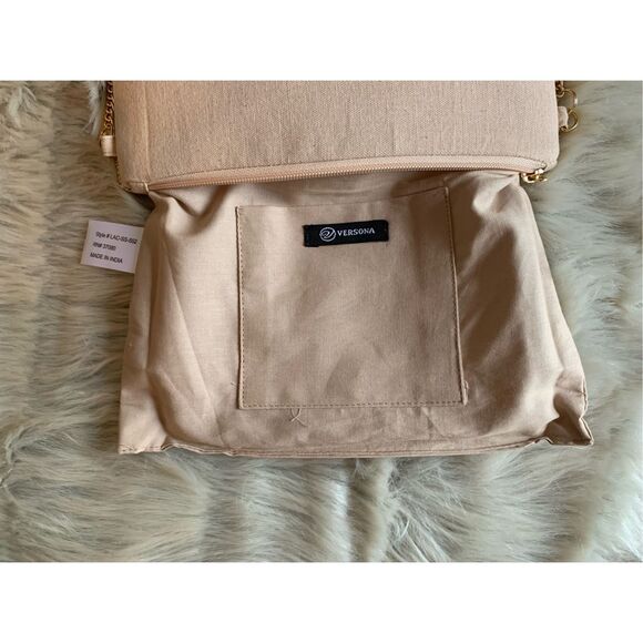 Versona Rose Gold I DO Beaded Crossbody Bag - Picture 6 of 8